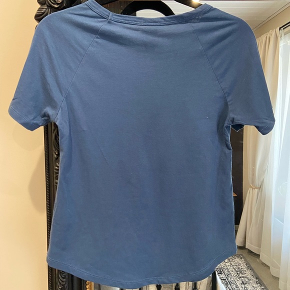 Cropped, velvet, vintage inspired, graphic tee. - Picture 6 of 7